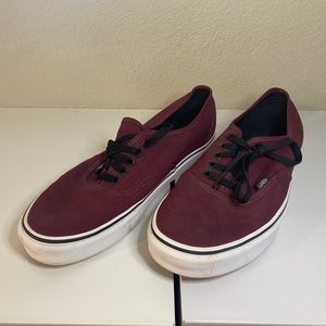 Vans Classic Era Maroon Size 9.5